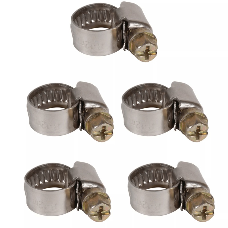 Einhell Compressor Hose Clamp Set – 5 Pieces