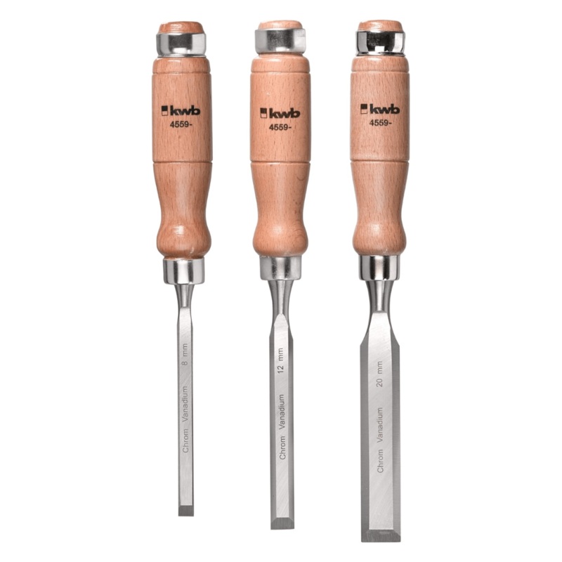 Kwb 3 Pieces Wood Chisel Set – 455900