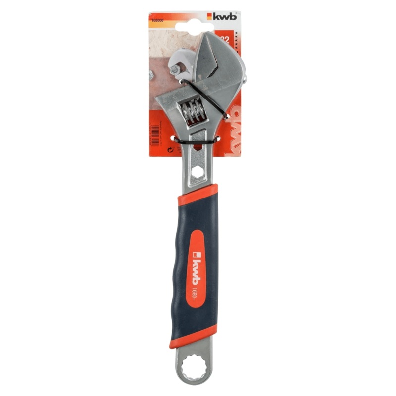 Kwb Adjustable Chrome-Vanadium Steel Spanner