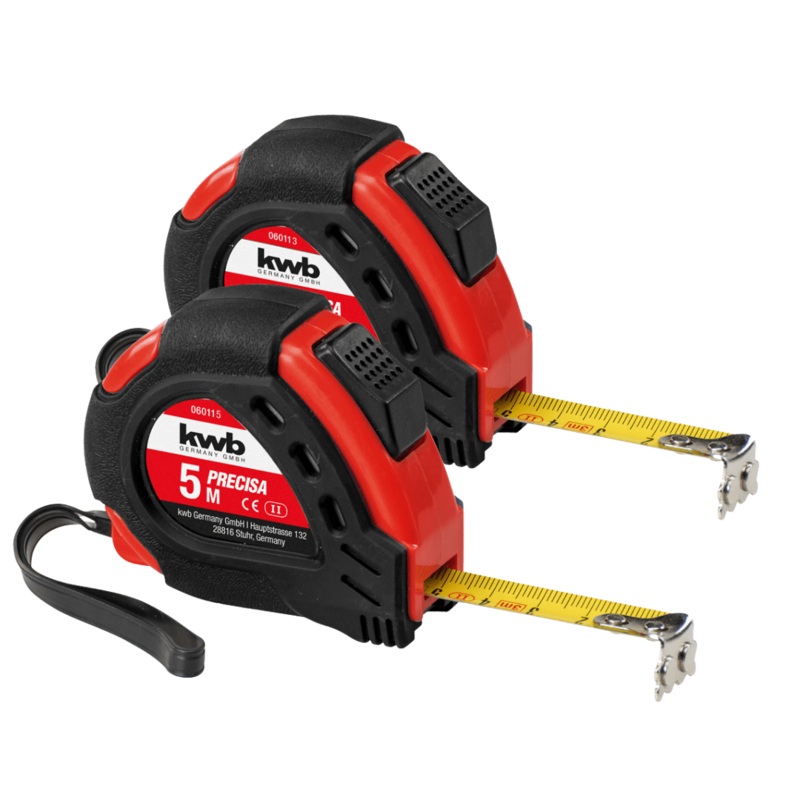 Kwb Precisa 3m/5m Steel Tape Measure – 060115