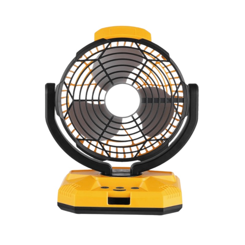 Outdoor Solar Rechargeable Lighting Fan – 6W