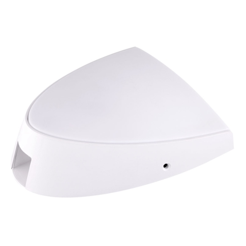Semi-ellipse Plastic Modern LED Outdoor Wall Light – 24W