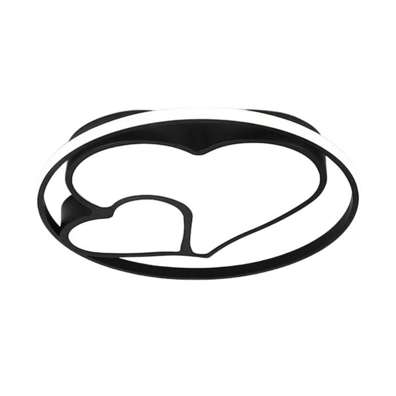 Stylish Love Heart Shaped LED Ceiling Light – 36W