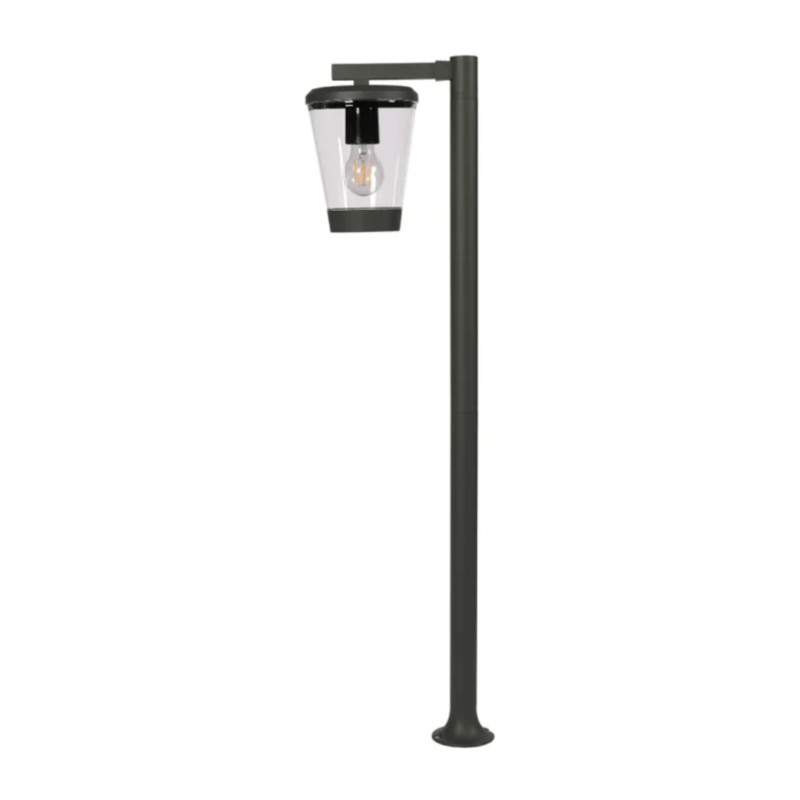 Cavado Dark Grey Outdoor Pathway Bollard Lawn Light – 40W