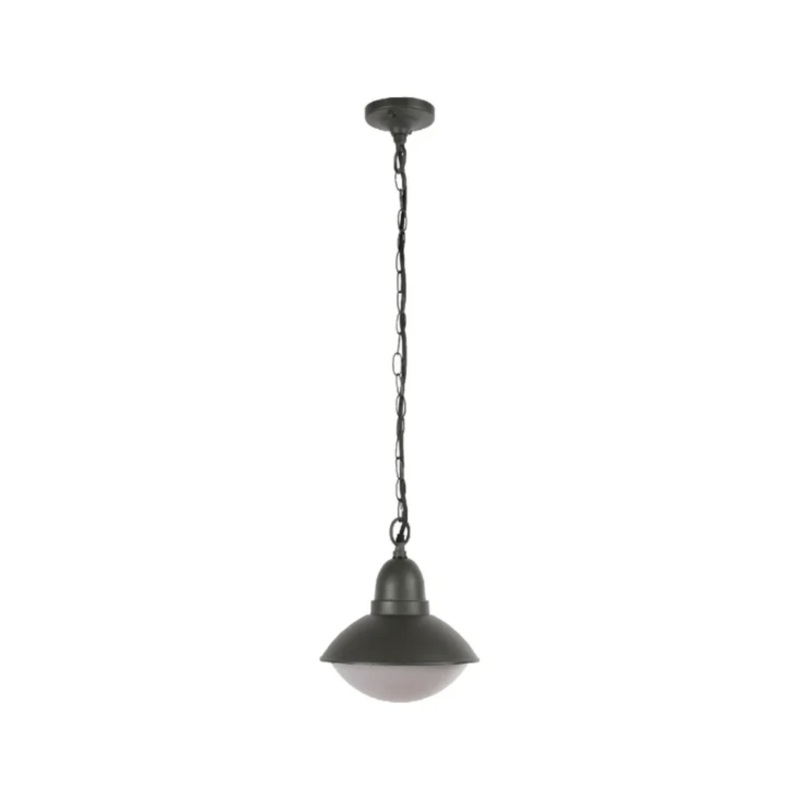 Norman Dark Grey E27 Outdoor Pendant Lamp – 40W