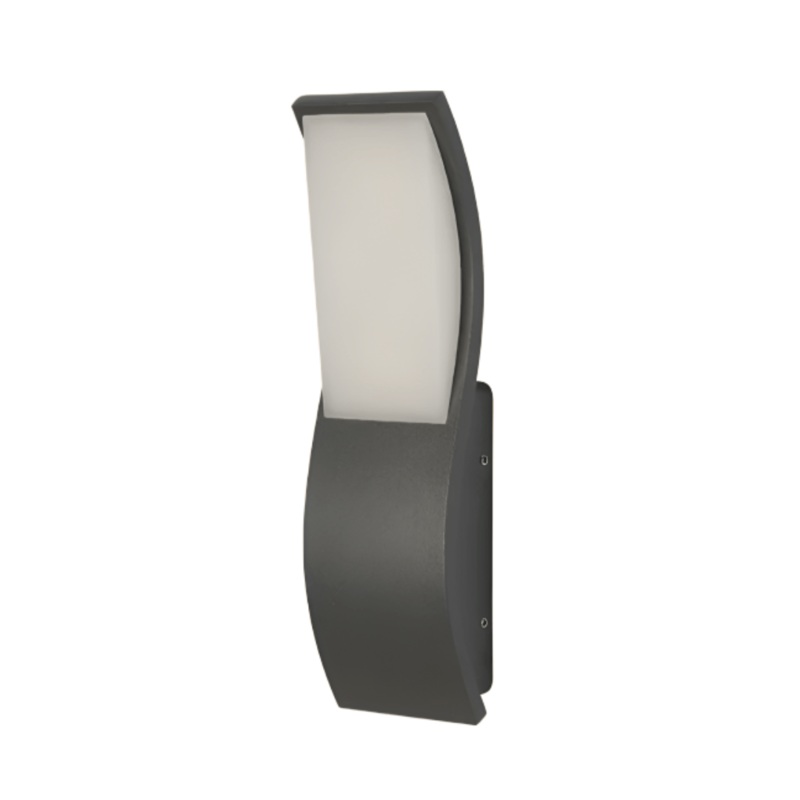 Ola Wavy Rectangle LED Outdoor Wall Light – 7W