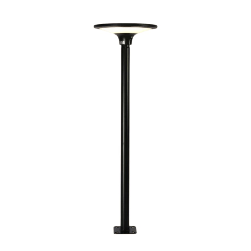Solar Black 4000K LED Post-Top Area Light – 20W