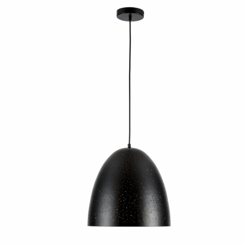 Cone Morrocan Night Milkyway Black & Gold E27 Ceiling Pendant Light – 350mm