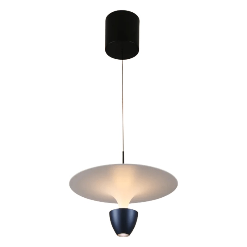Fountain 8W LED Pendant Light|Cobalt Blue|Tomato Red|White|Black
