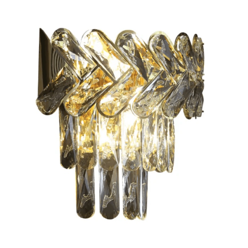 Herringbone Crystal Chandelier Wall Light – 40W
