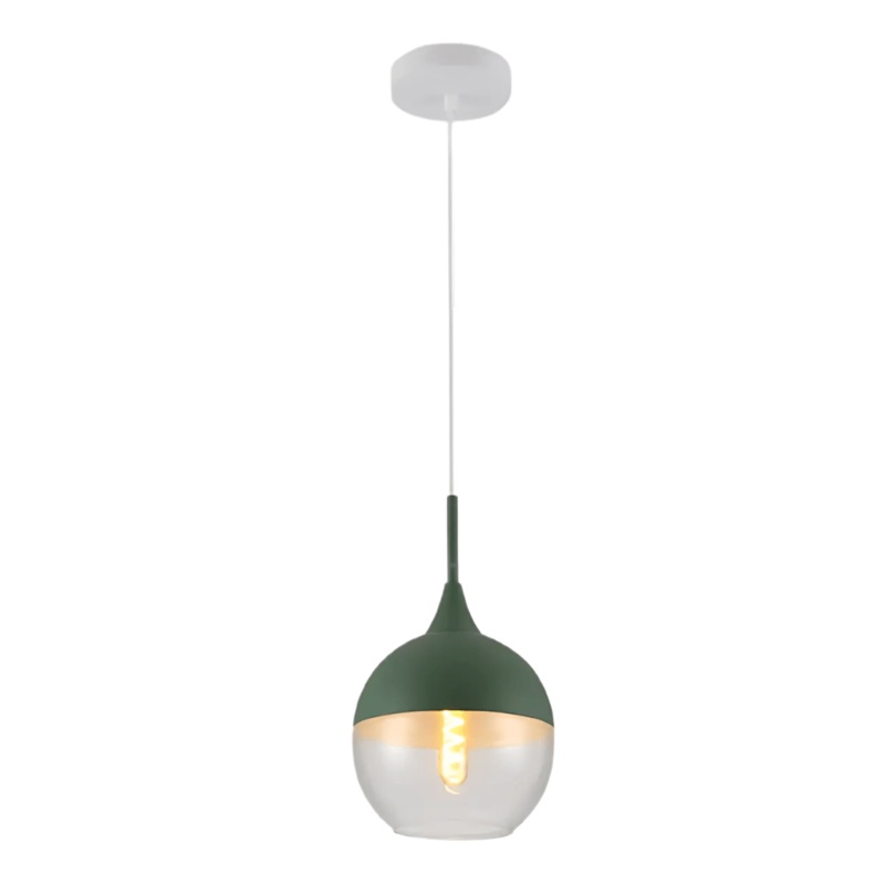 Macaron Dome Glass E27 Pendant Ceiling Light