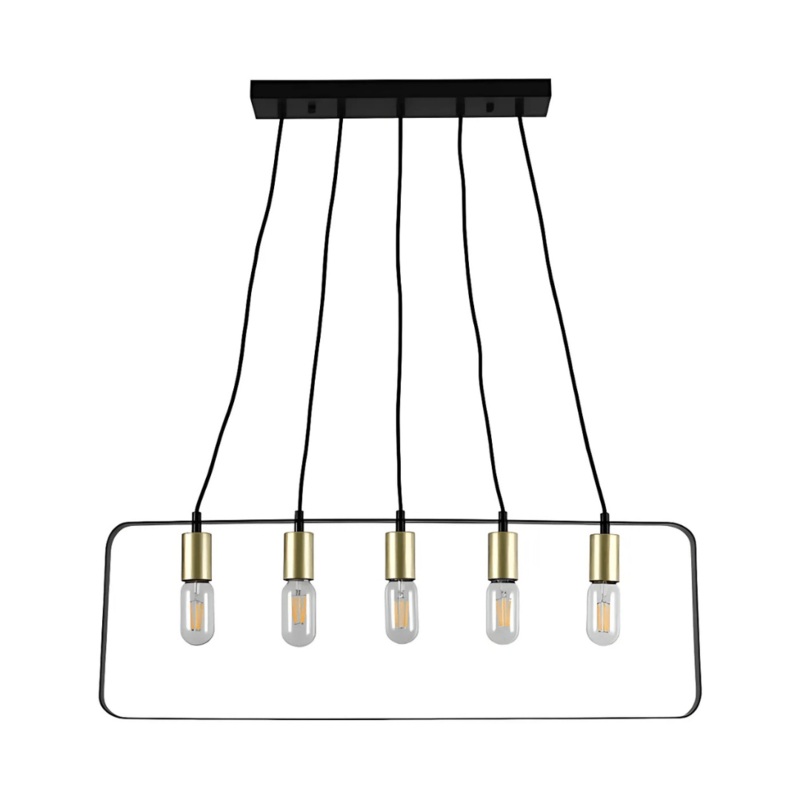 Modern Minimalist 2D Island Chandelier Light – 40W