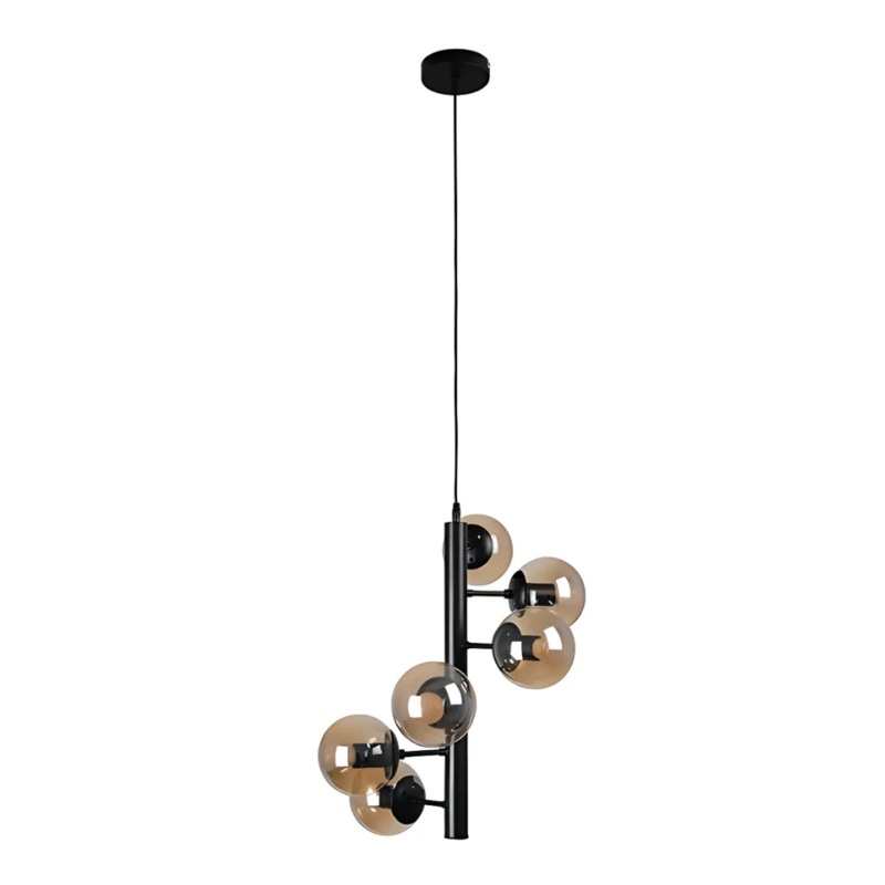 Spiral Globe Glass Modern Sputnik Pendant Ceiling Chandelier Light E27