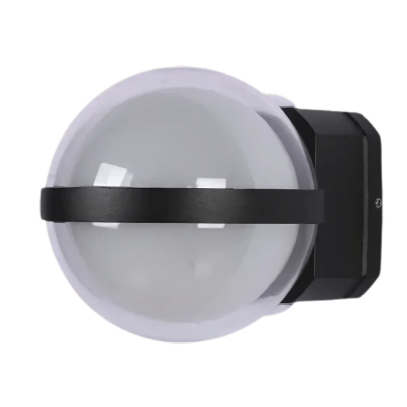 Modern Black Triple-source Up Down Decorative and Ball 4000K LED Wall Light – 12W