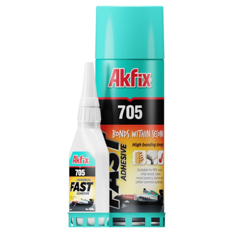 Akfix 2 Components Universal Fast Adhesive – 705MDF
