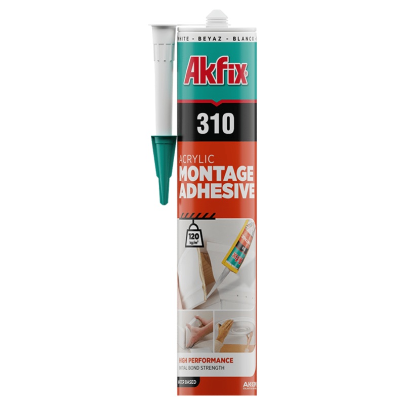 Akfix Acrylic Montage Adhesive – 310ml