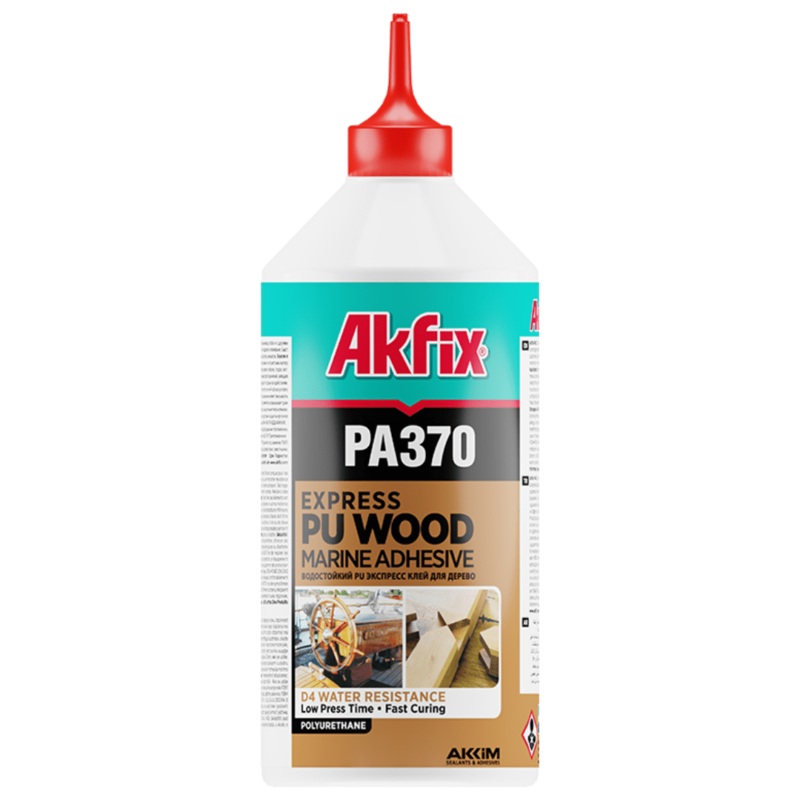 Akfix Express Pu Wood Glue (Marine Adhesive) 500g – PA370