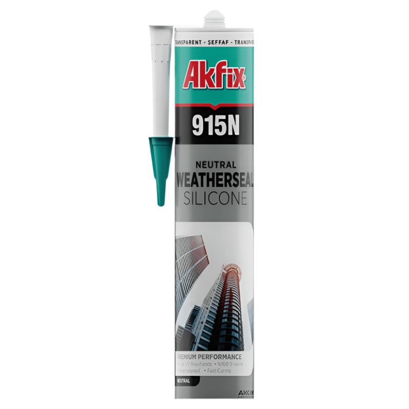 Akfix Weatherseal Neutral Silicone 310ml – 915N