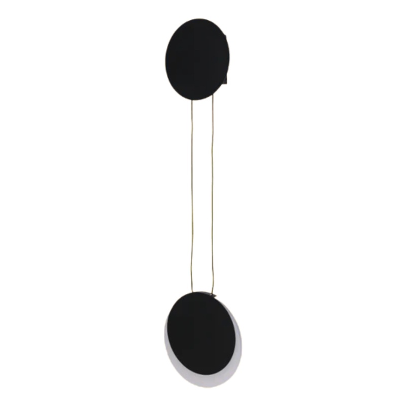 Crescent Sunset Lunar Eclipse Modern Nordic 3000K LED Wall Light Black – 8W