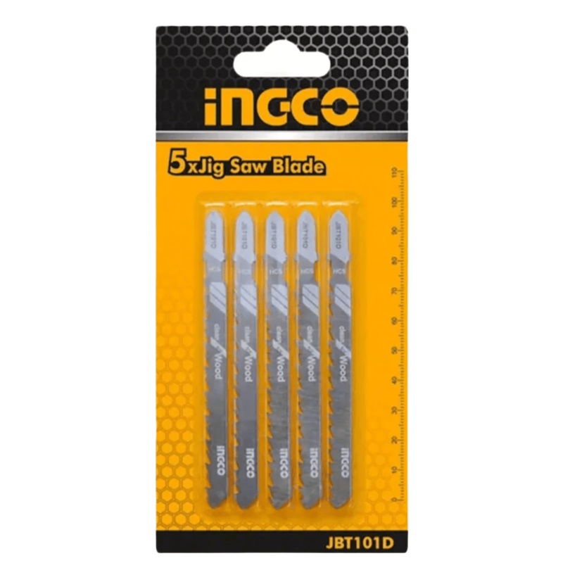 Ingco 5 Pieces Jigsaw Blade for Wood – JBT101D