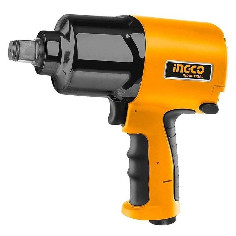 Ingco  Air Impact Wrench 1355Nm Twin Hammer Mechanism – AIW341301