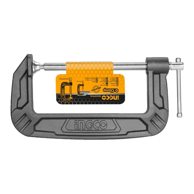 Ingco Malleable Cast Iron G Clamp – 4, 5 & 6
