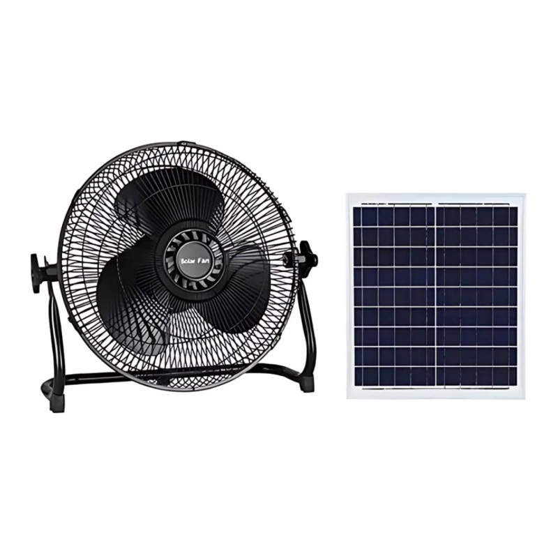 Rechargeable 12 Solar Fan 15W – C118