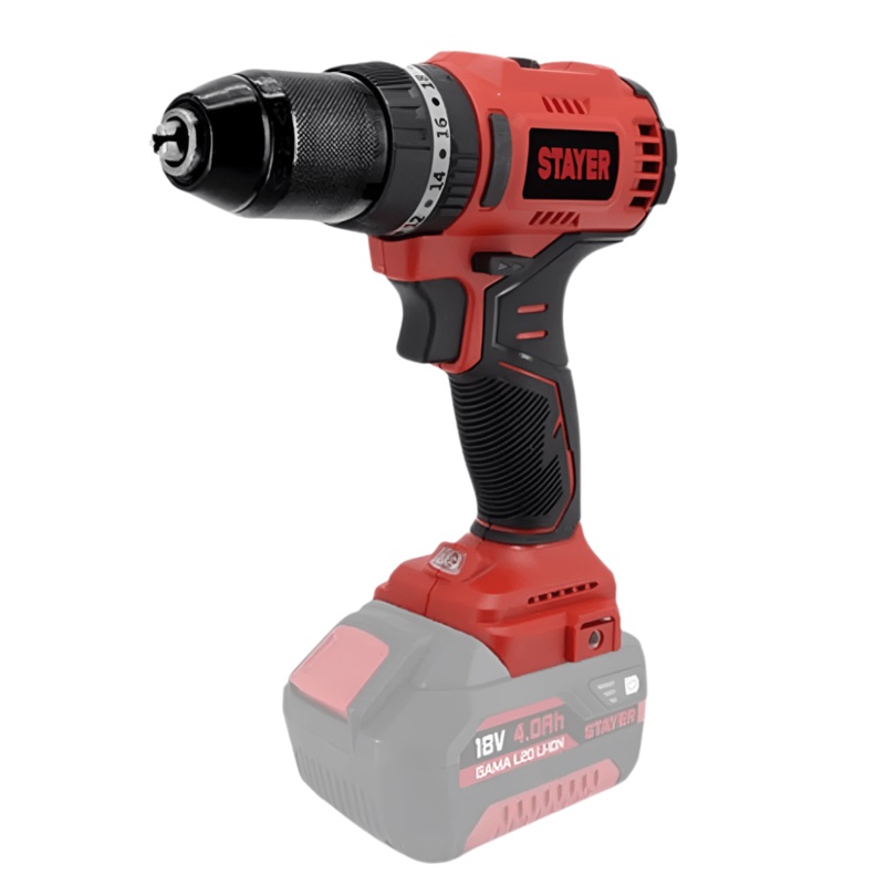 Stayer Lithium-Ion Impact Cordless Drill 50Nm With 2.0Ah 18V Battery – PBL50L2022PK