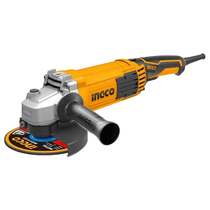 Ingco 5/125mm Angle Grinder 1500W with Auxiliary Handle – AG150018