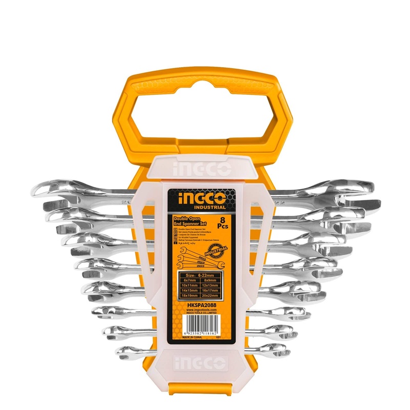 Ingco 8-Pieces Insulated Open End Spanner Set – HKSPA2088