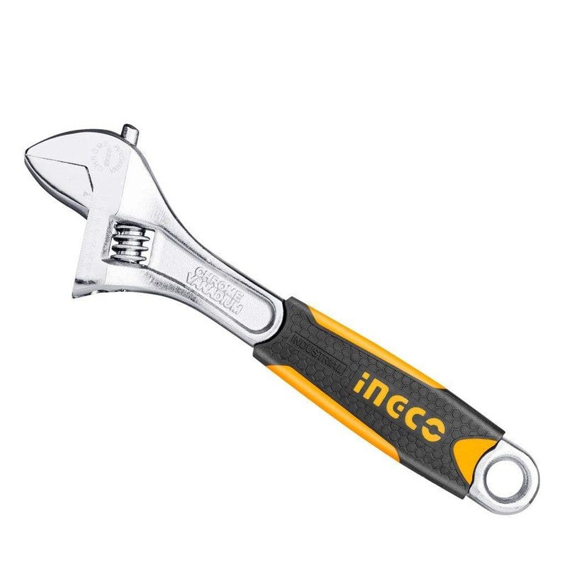 Ingco Adjustable Wrench CRV – 8, 10 & 12