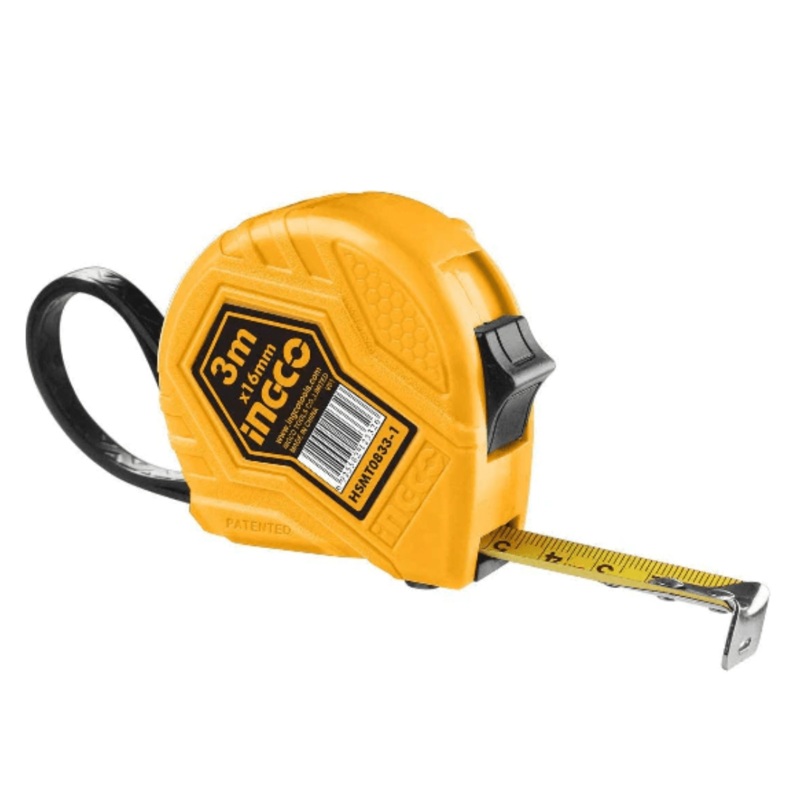 Ingco Steel Measuring Tape|3m x 16mm|5m x 19mm|5m x 25mm