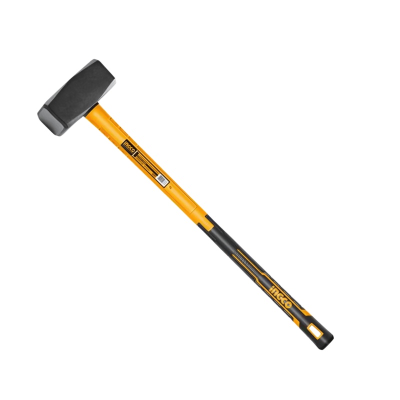 Ingco Stone Hammer 5Kg Fiberglass Handle 90cm – HSTH03598