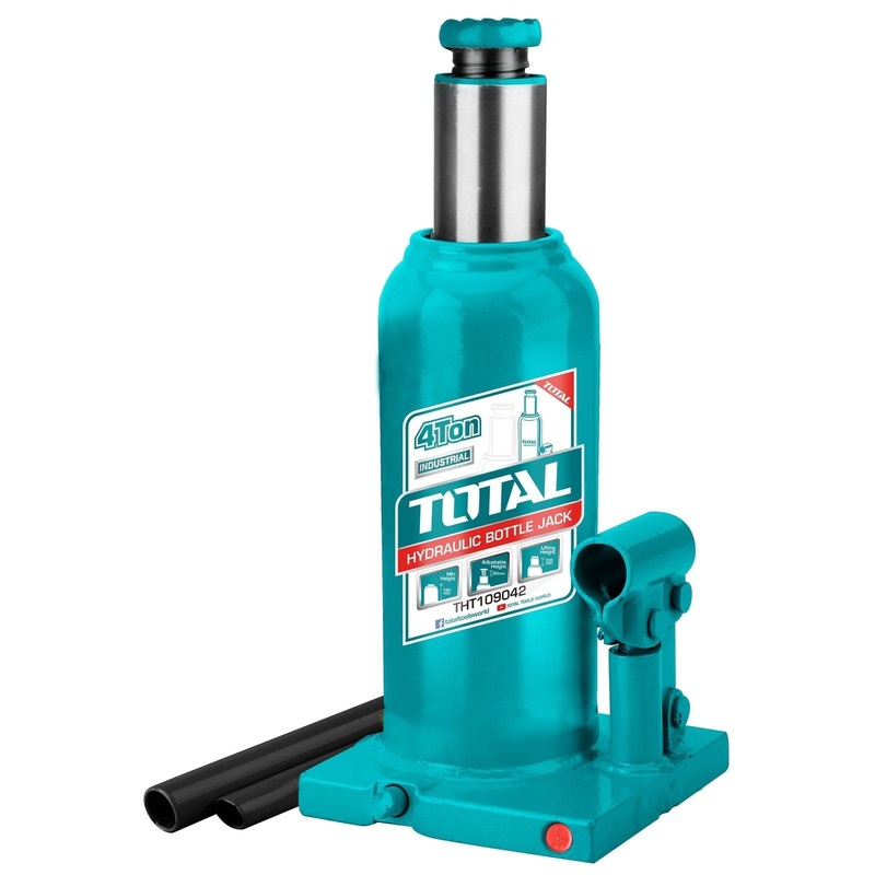 Total Hydraulic Bottle Jack – 2, 4, 10, 12 & 30 Ton
