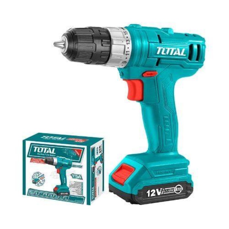 Total Lithium-Ion Cordless Drill 12V – TDLI1221