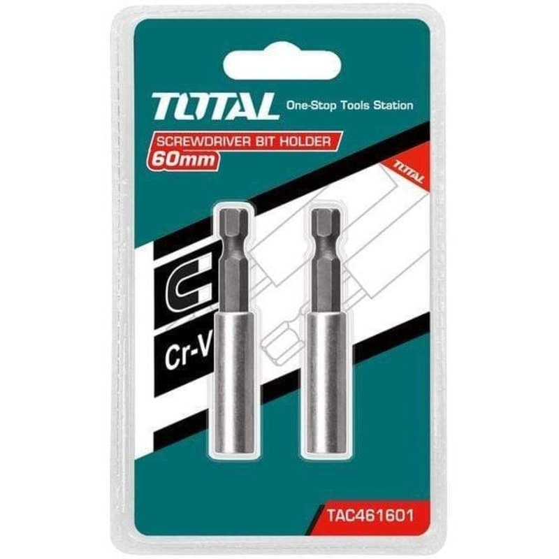 Total Screwdriver Bit Holder 60mm – TAC461601