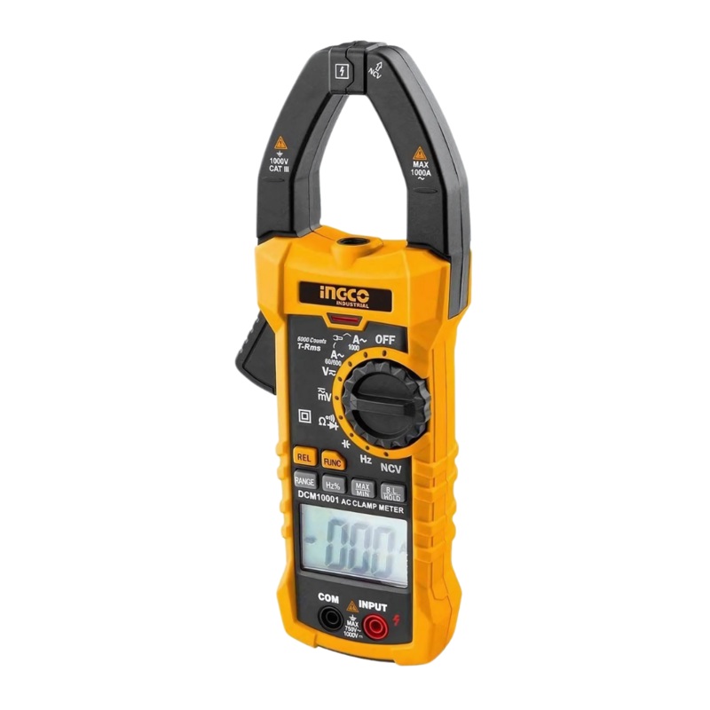 Ingco 1000Amp AC Digital Clamp Meter – DCM10001