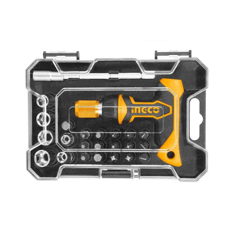 Ingco 24Pcs T-Handle Wrench Screwdriver Set – HKSDB0188