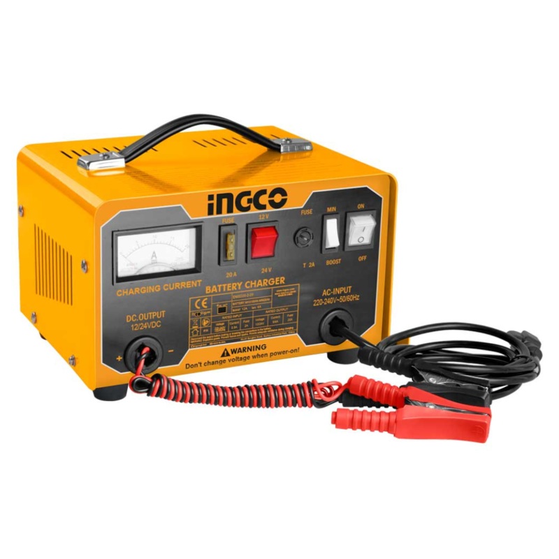 Ingco Battery Charger 28-180Ah Capacity – ING-CB1601