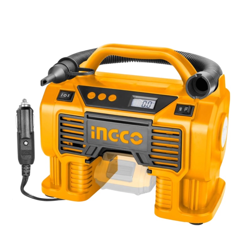 Ingco Lithium-Ion Cordless Auto Air Compressor 20V 2.0Ah- CACLI2002