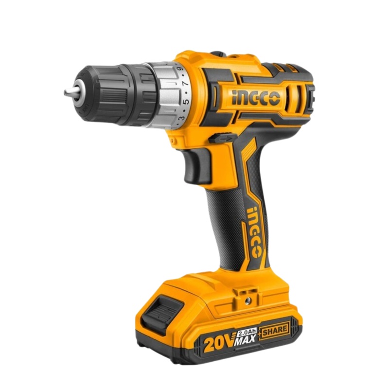 Ingco Lithium-Ion Cordless Drill 20V – CDLI20025