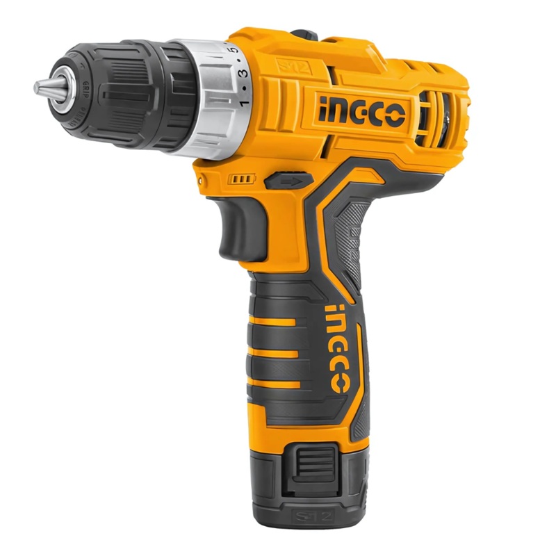 Ingco Lithium-Ion Cordless Hammer Impact Drill 12V – CIDLI1232