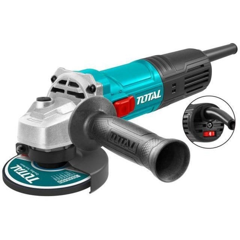 Total 5/125mm Angle Grinder 850W, With Variable Speed – TG108125363