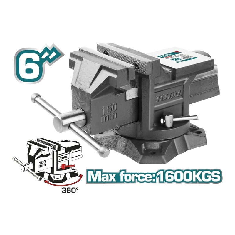 Total Bench Vice 6 150mm – THT6166