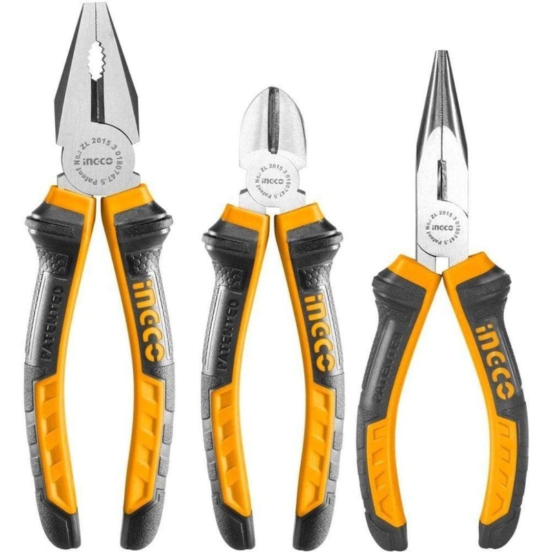 Ingco 3-Pieces Plier Set – HKPS08318