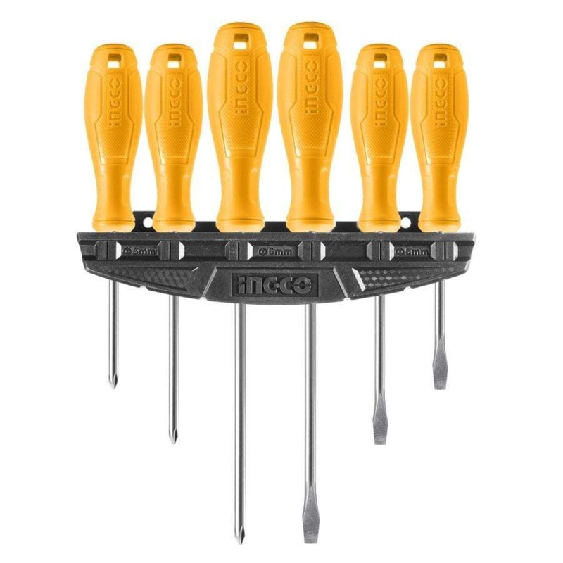 Ingco 6 Pieces Screwdriver Set – HKSD0658