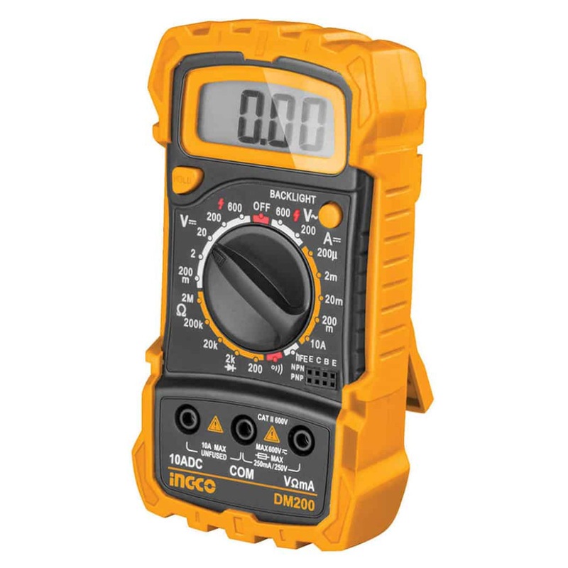 Ingco Digital Electric Multimeter 600 Volts – DM200