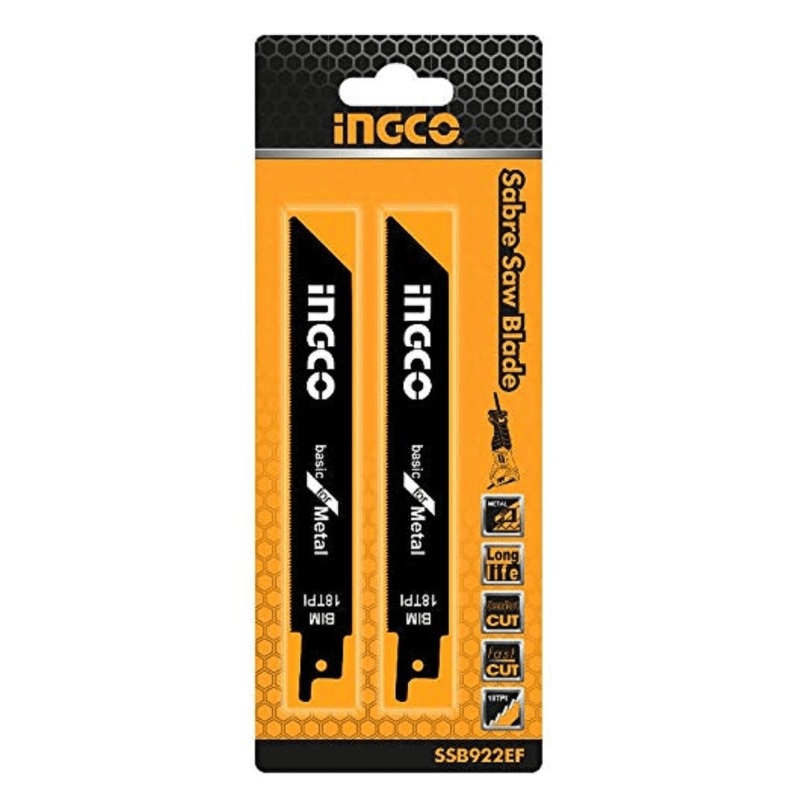 Ingco Reciprocating Saw Blade for Metal – SSB922EF