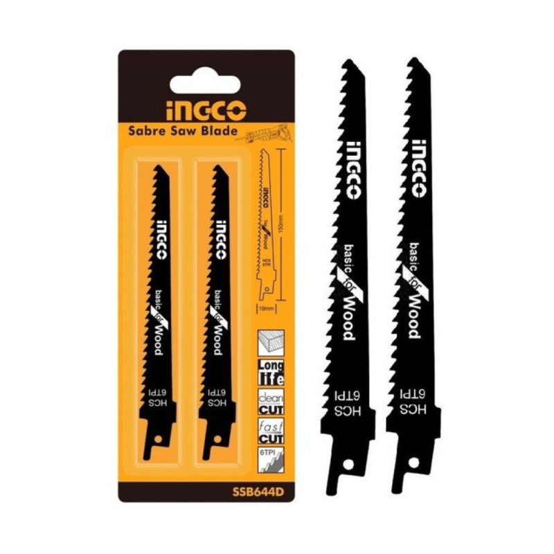 Ingco Reciprocating Saw Blade for Wood – SSB644D