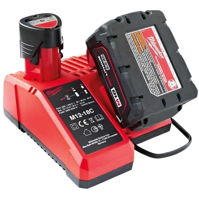 Milwaukee Multi Voltage Charger 12V to 18V – M12-18 C
